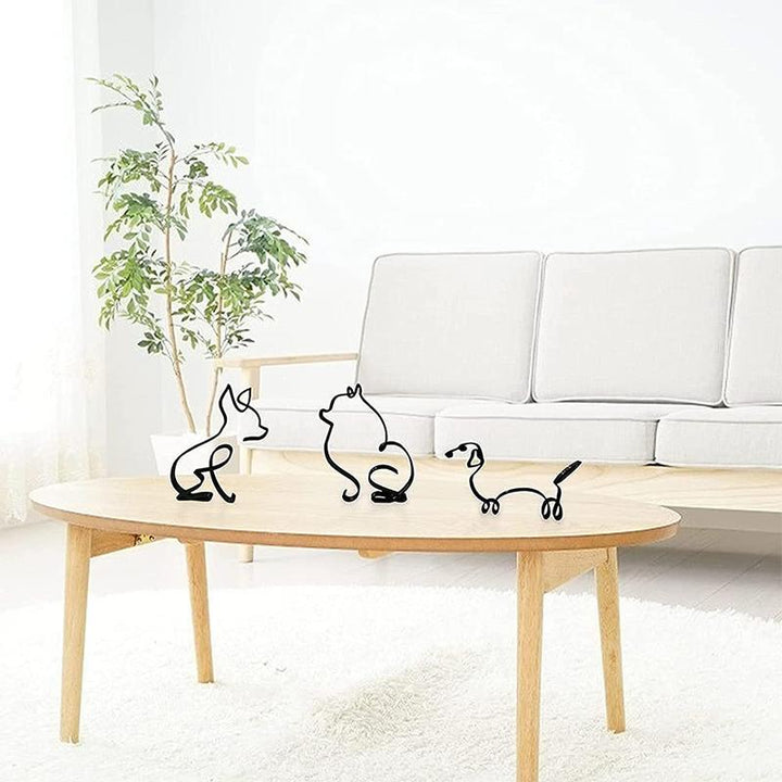 Norvo | Hundekunst Skulptur Hjemdekorasjon