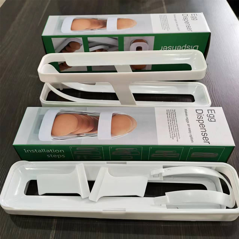 Norvo | Automatisk Rullende Egg Rack Holder Oppbevaringsboks