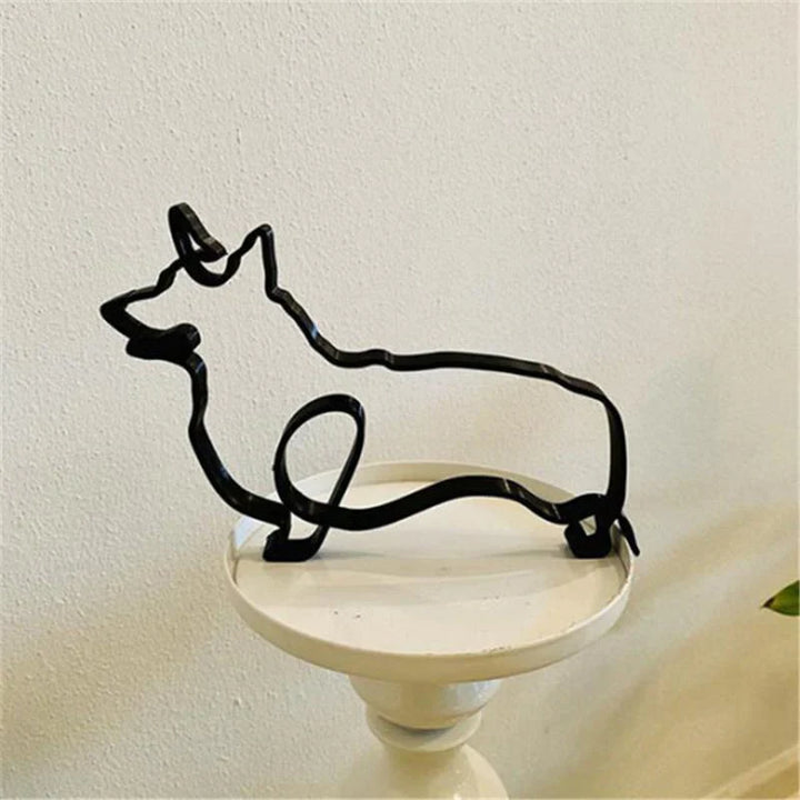 Norvo | Hundekunst Skulptur Hjemdekorasjon