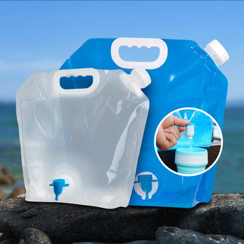 Norvo | Utendørs sammenleggbar vannpose med kran