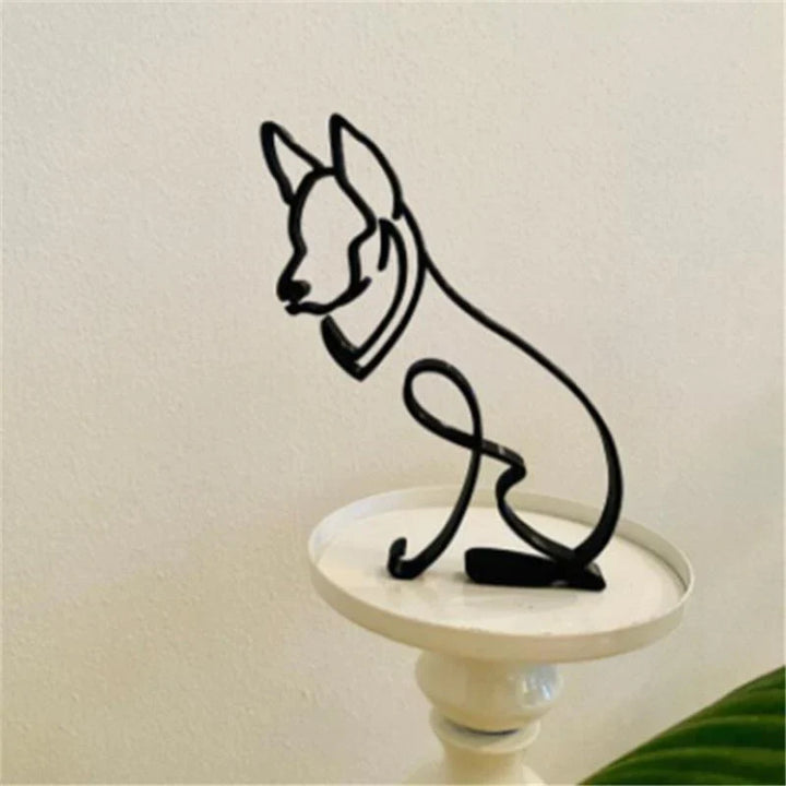 Norvo | Hundekunst Skulptur Hjemdekorasjon