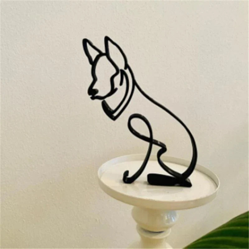 Norvo | Hundekunst Skulptur Hjemdekorasjon