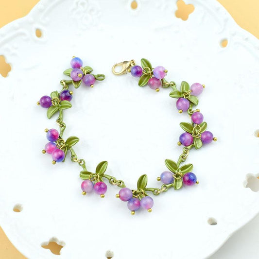Norvo | Vintage Plante Frukt Armbånd