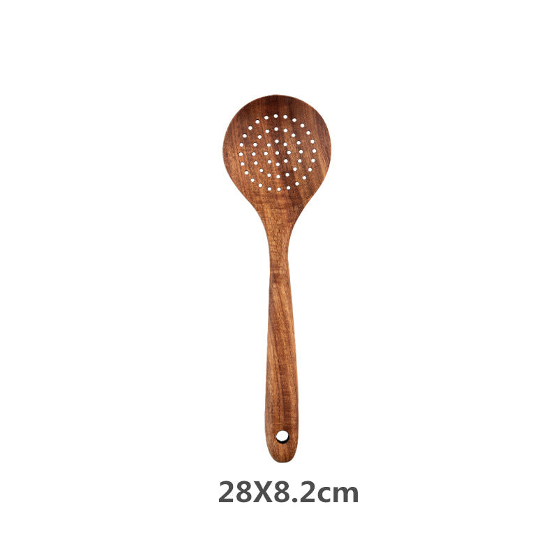 Teak Wood Bestikksett | Norvo