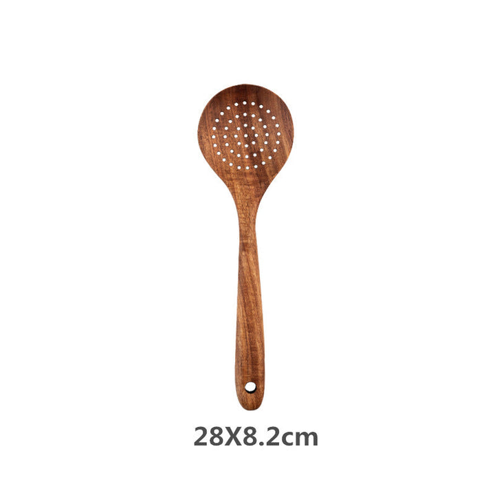 Teak Wood Bestikksett | Norvo