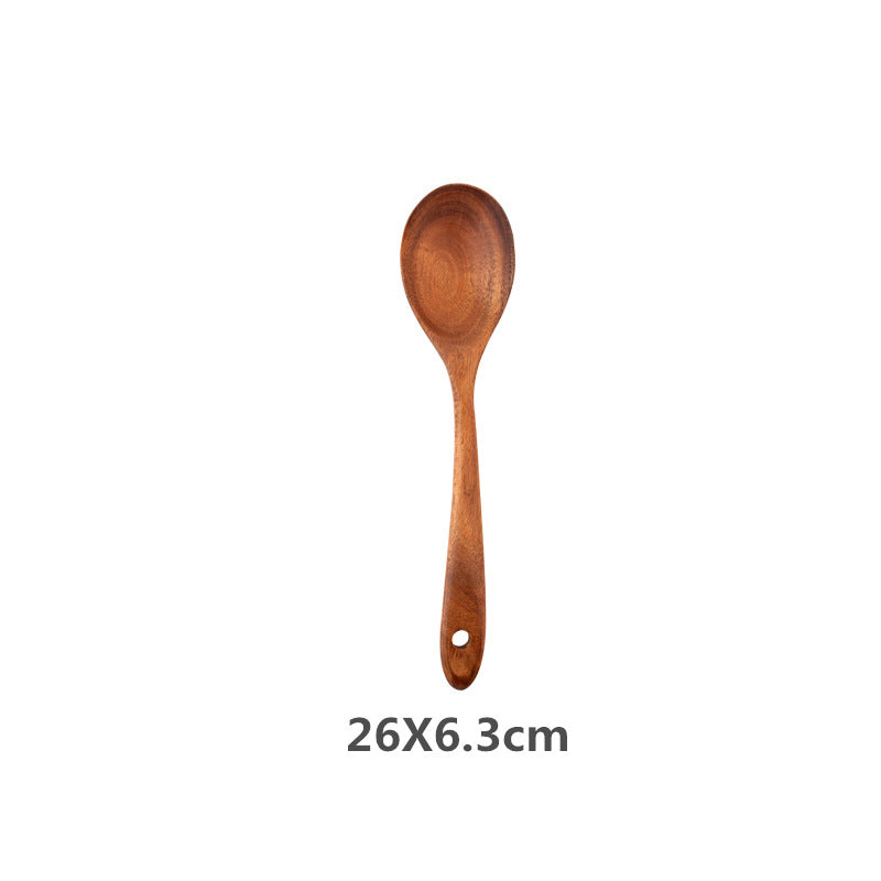 Teak Wood Bestikksett | Norvo