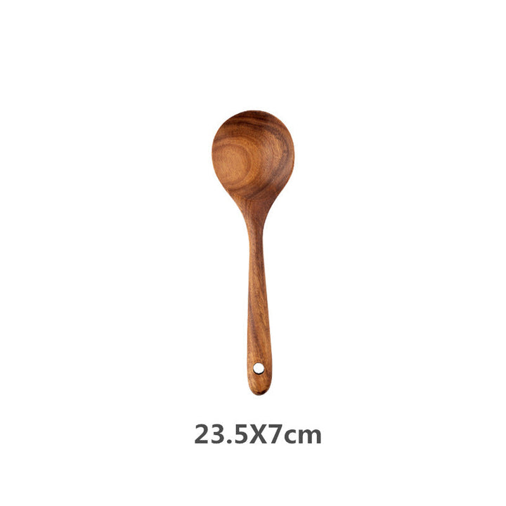 Teak Wood Bestikksett | Norvo