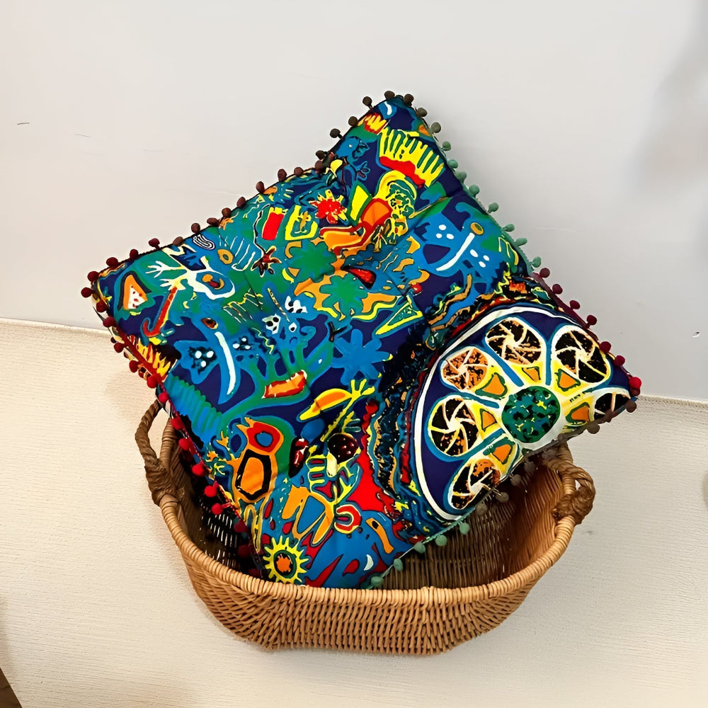 Norvo | Boho stil firkantet gulvpute