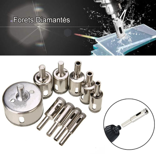 Diamant borhammer S (10 deler) | Norvo