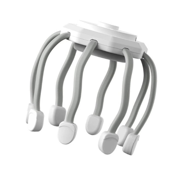 Norvo | Elektrisk Octopus Hode Massør - Beste Hode Massasje Maskin med Vibrasjons Terapi