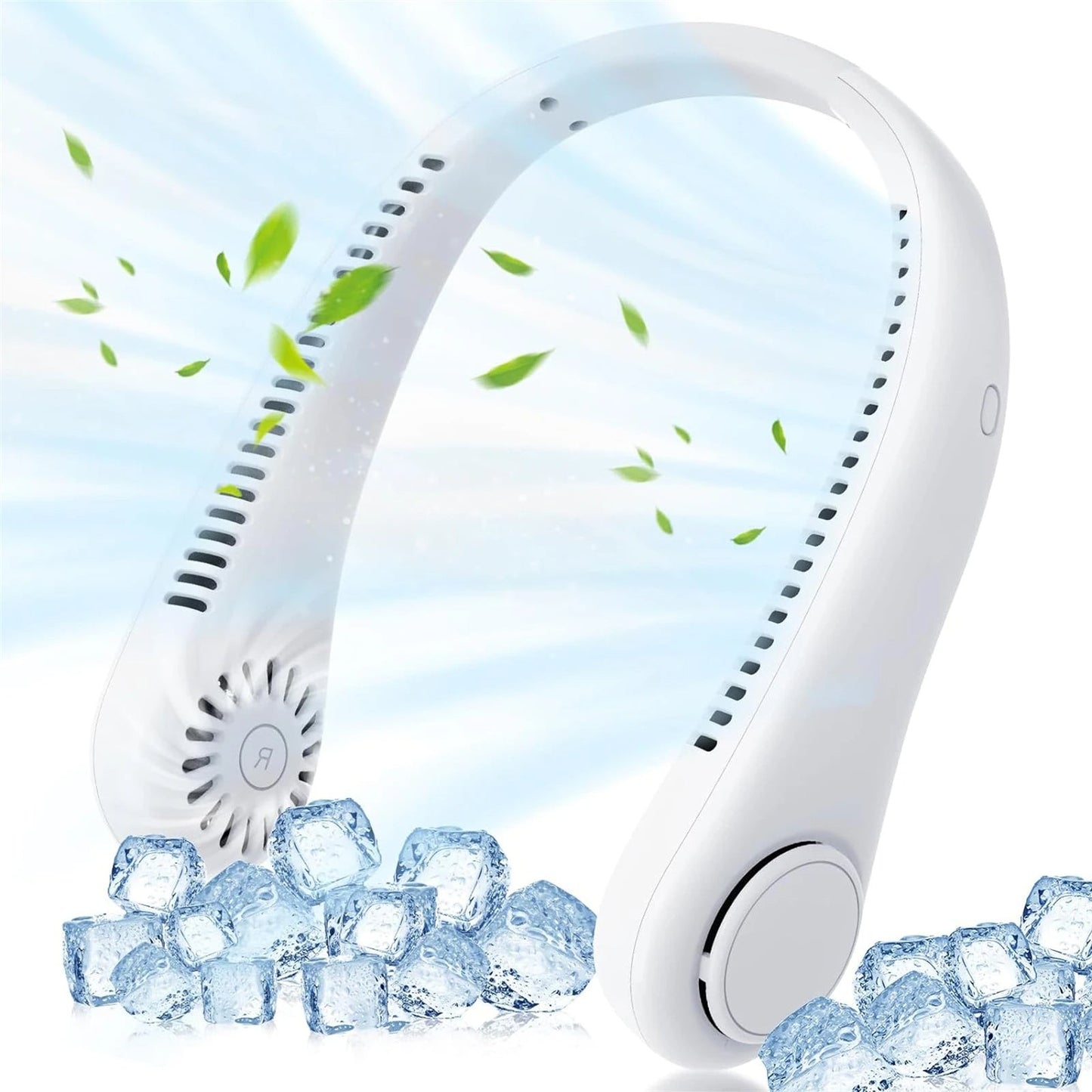 Norvo | Bærbar nakkeflufter med 360 graders kjøling