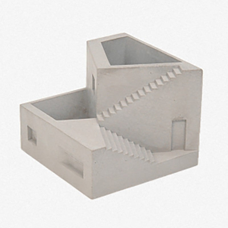 Norvo | Kreativ miniaturbygning pennholder og skriveborddekorasjon, for blyanter, sminkebørster, tannbørster og mer