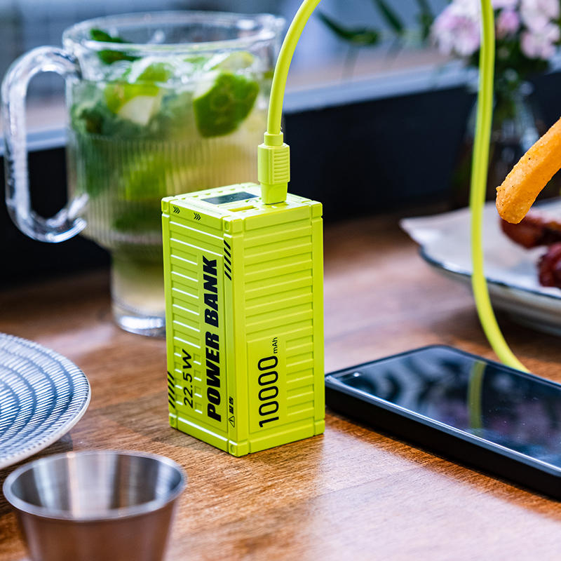 Norvo | 10000mAh Container Superrask Lading Power Bank