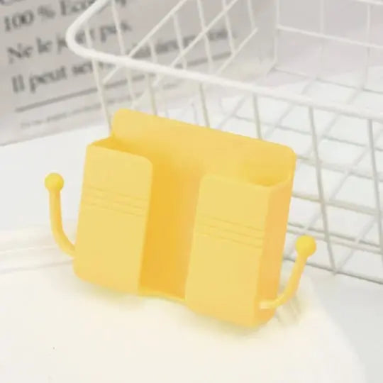 Norvo | Veggmontert for smarttelefon & fjernkontroll – Praktisk 2-i-1 organizer