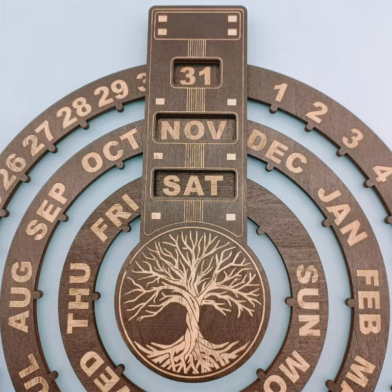 Norvo | Tre Roterende Sirkulær Perpetual Kalender