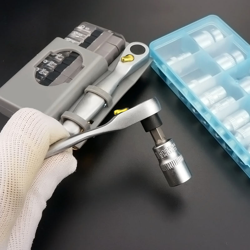 Norvo | Mini skrutrekker kombinasjonssett positiv og negativ