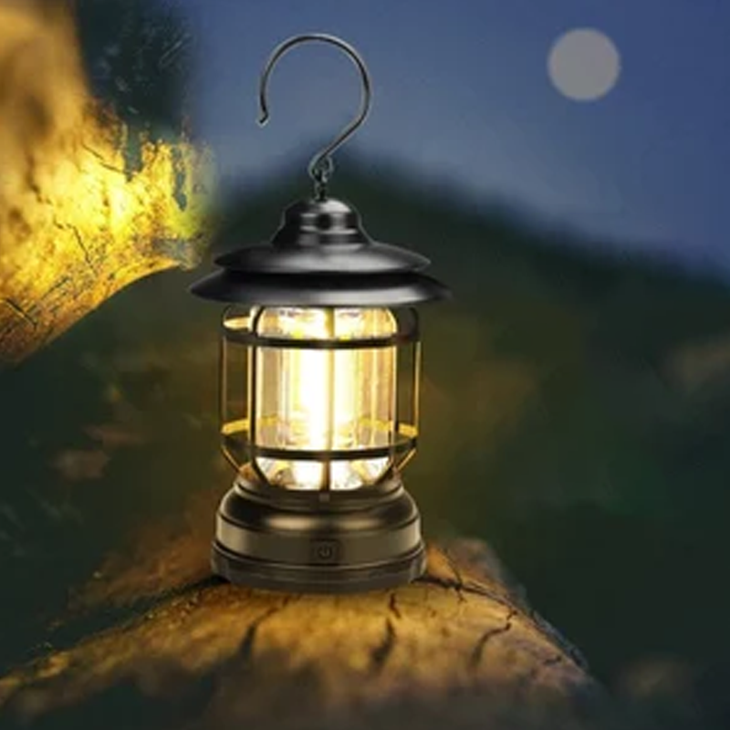 Norvo | Bærbar Retro Campinglampe