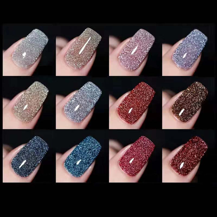 Høy tetthet glitter neglelakk gel | Norvo