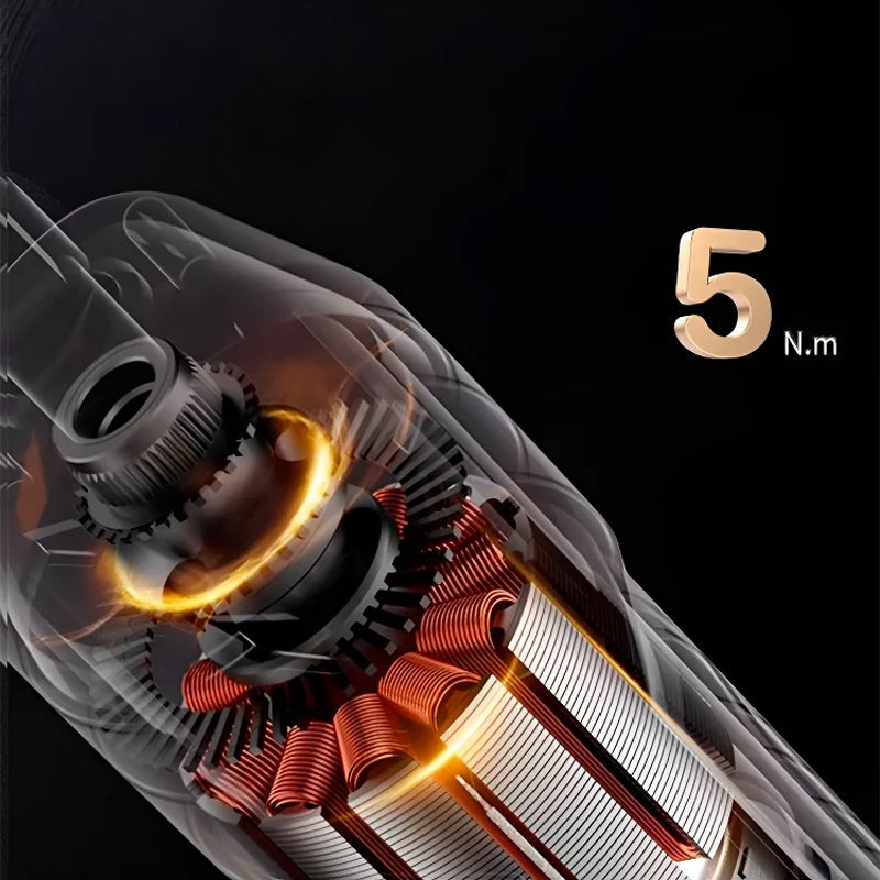 Norvo | Bærbart Elektrisk Skrutrekker Sett for Hjemmebruk