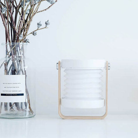 Norvo | Lantern lampe nattlys kreativ sammenleggbar bærbar LED bordlampe