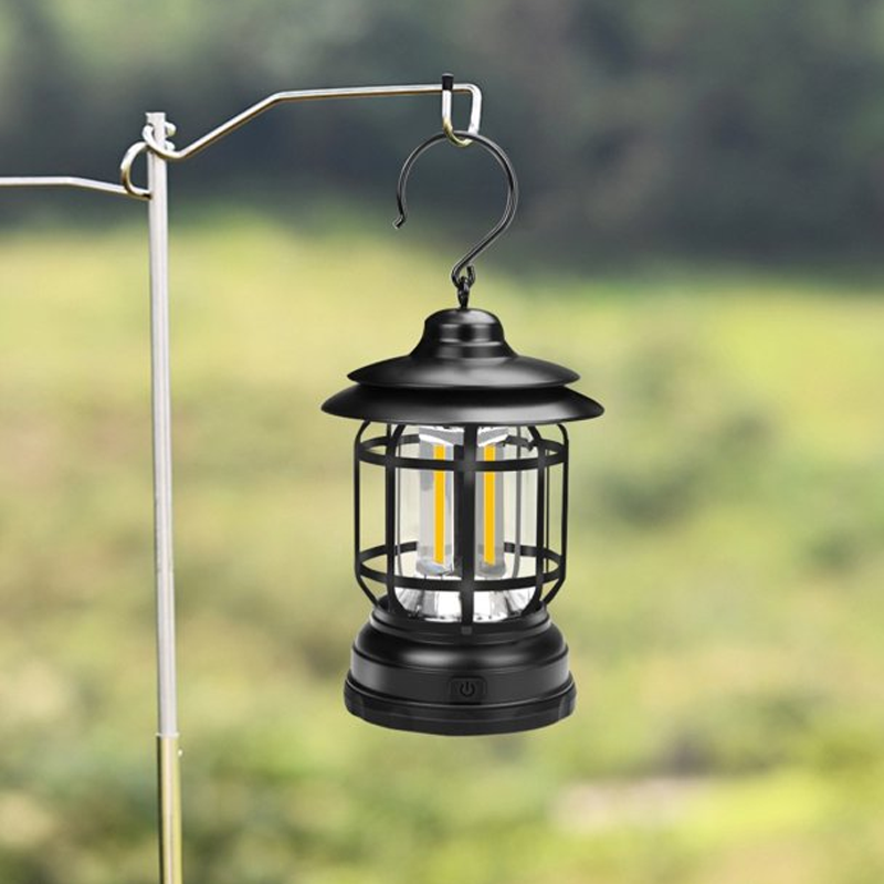 Norvo | Bærbar Retro Campinglampe