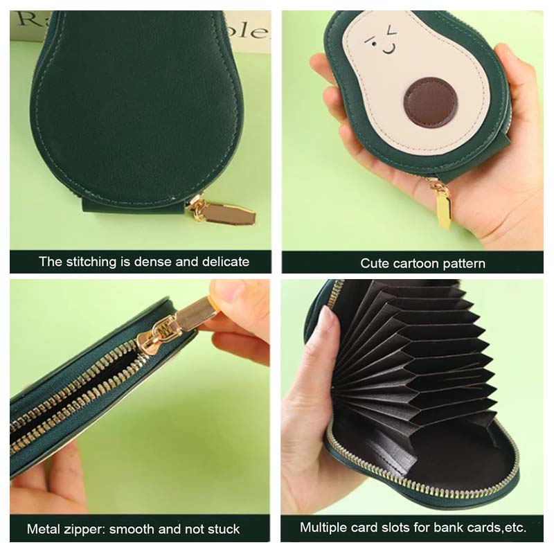 Norvo | Avocado-shaped multifunctional card holder