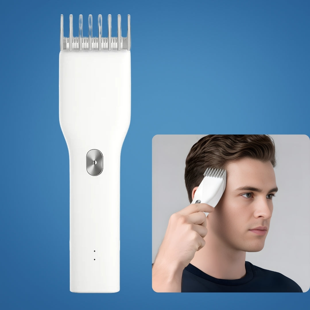 Oppladbar frihet – Lett keramisk bladdesign – Jevne enkle klipp for menn hjemme eller på farten Norvo