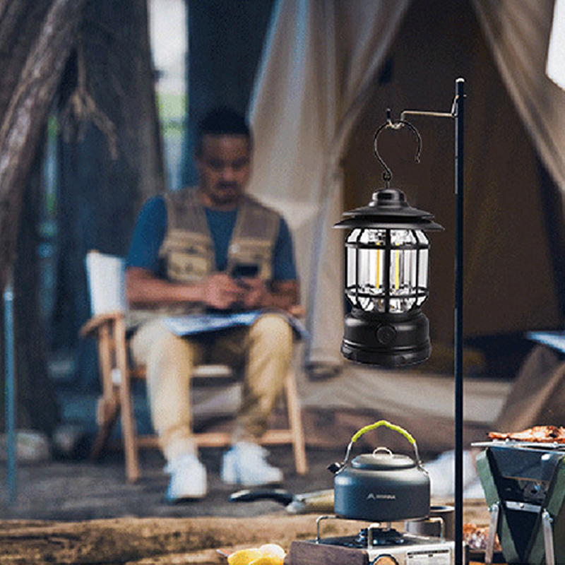 Norvo | Bærbar Retro Campinglampe