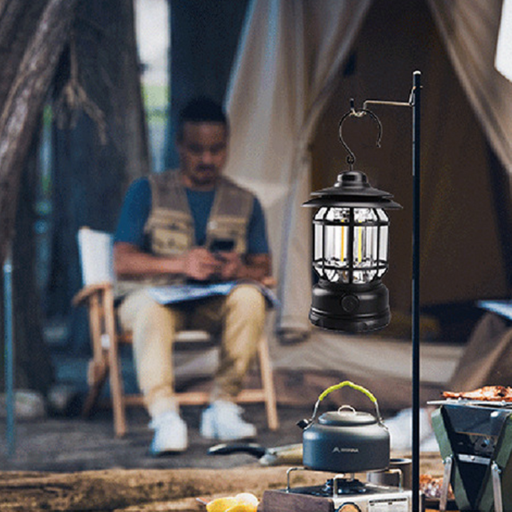 Norvo | Bærbar Retro Campinglampe