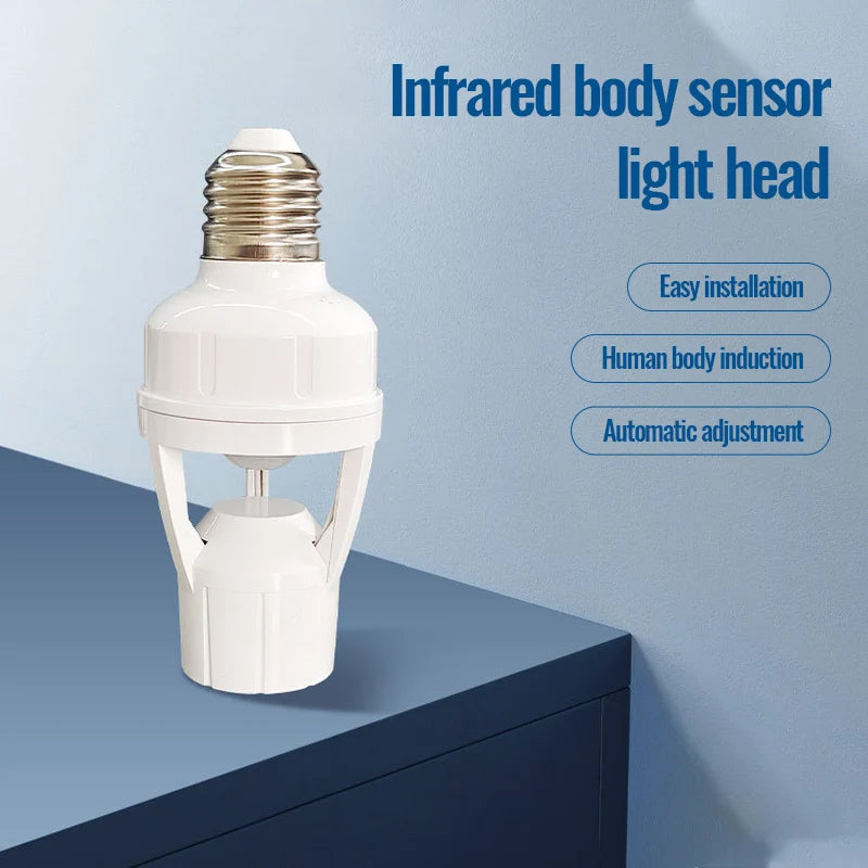 Norvo | E27 Skrue Sensor Lampehodet