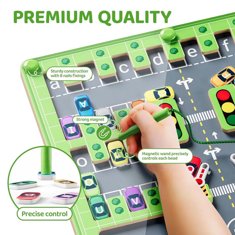 Norvo | Magnetisk Alfabet Parkeringsleker