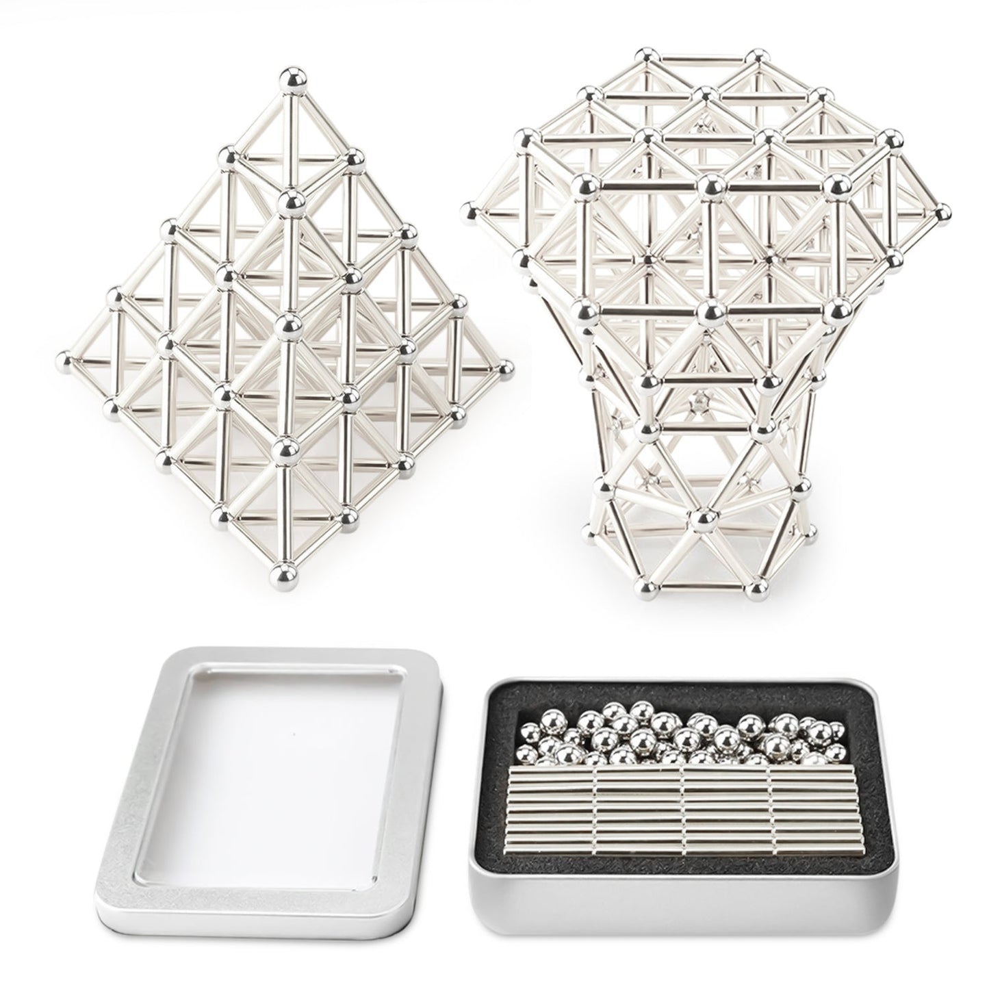 Norvo | Magnetix MagniBlocks | Bygg din verden full av kreativitet - DIY Magnetiske Stenger og Kuler Sett