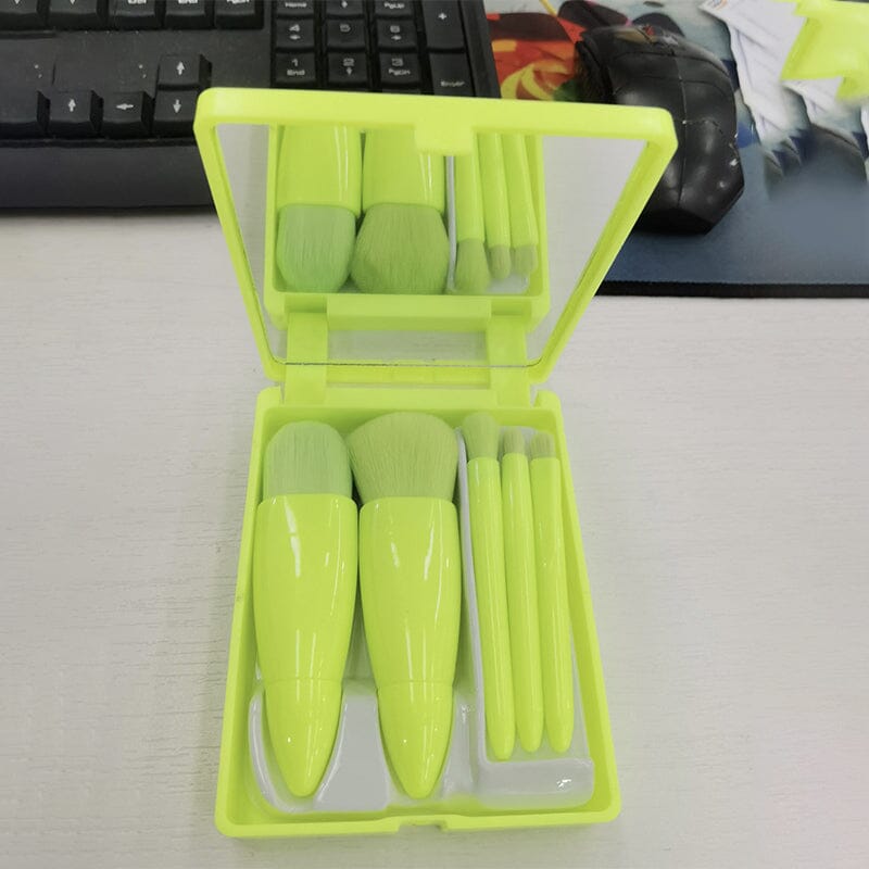 Norvo | Bærbar sminkebørste med speil