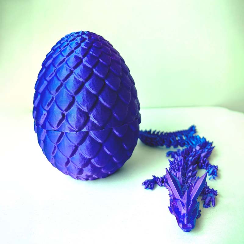 Norvo | Edelsten Drage Egg Ornamenter