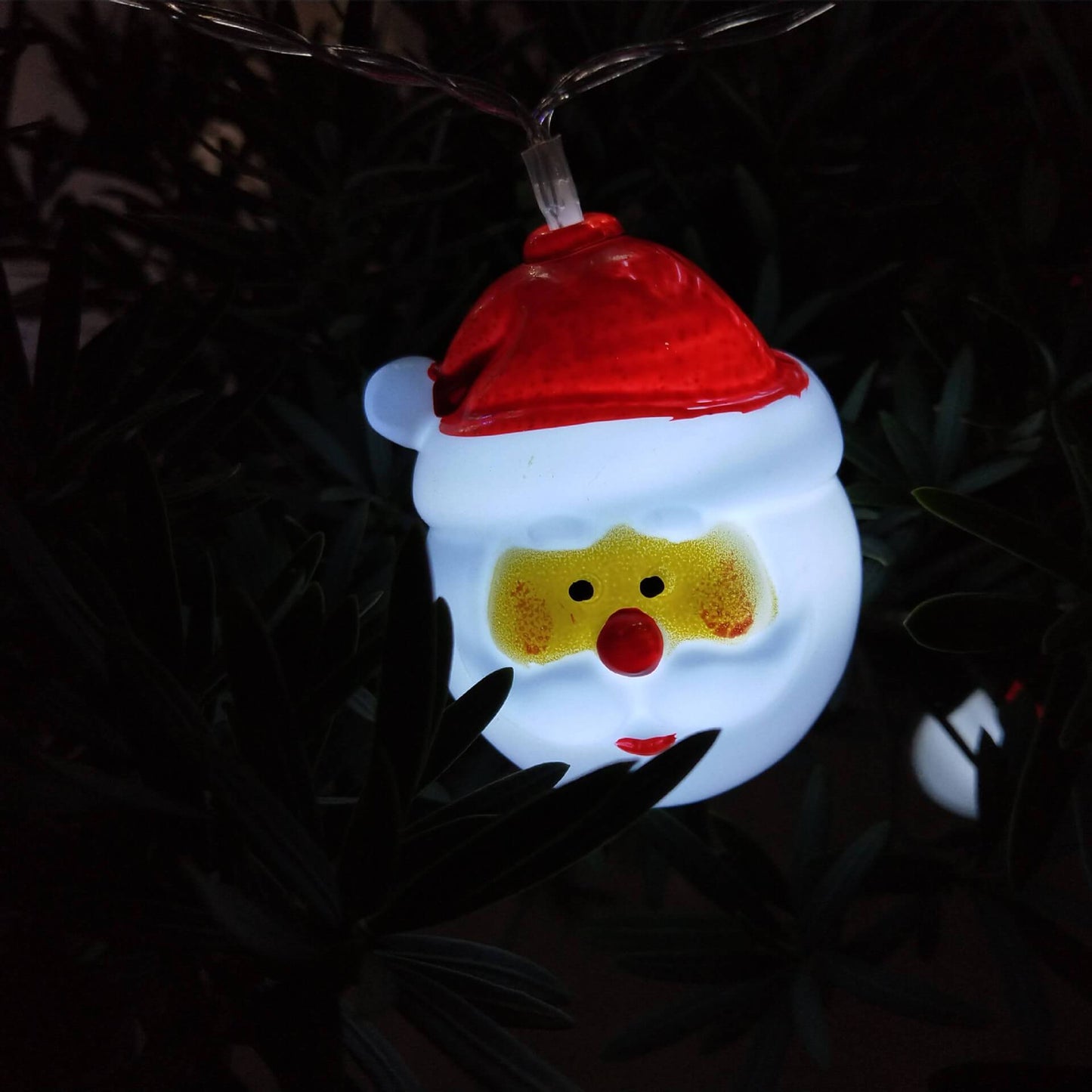 Norvo | Jule nisse lyslenker utepartys dekorasjon 10/20 batteri lyslenker