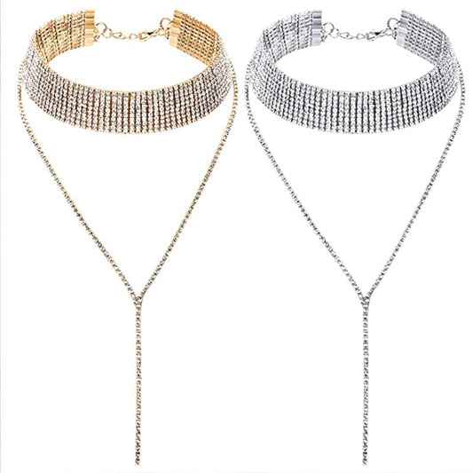 Norvo | Rhinestone Topp Choker