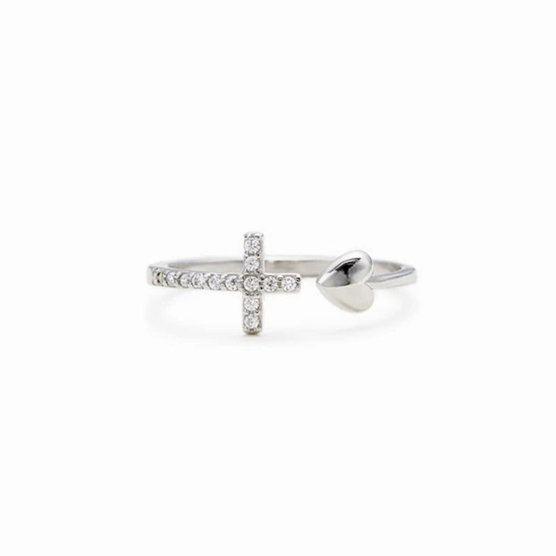 Norvo | Love S925 sterling sølv korsring