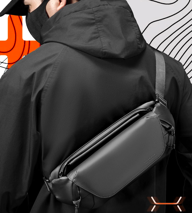 Norvo | Trendy Herre Crossbody Brystveske - Sporty Midjeveske