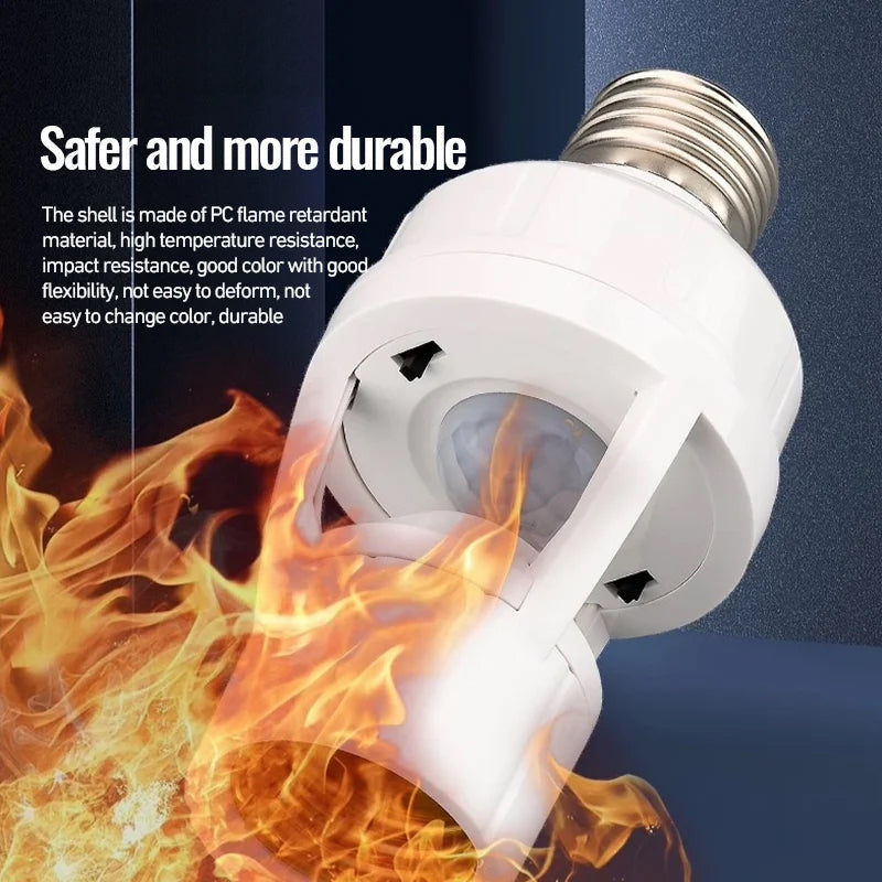 Norvo | E27 Skrue Sensor Lampehodet