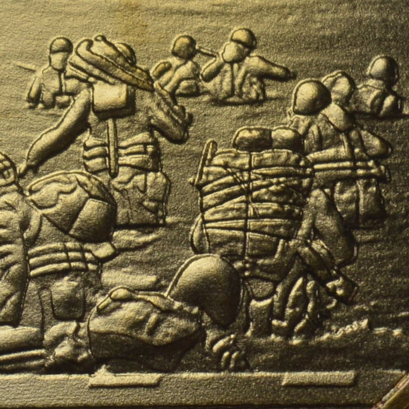 Norvo | D-DAY LANDINGENE 1944 24kt Gull Minnemynt