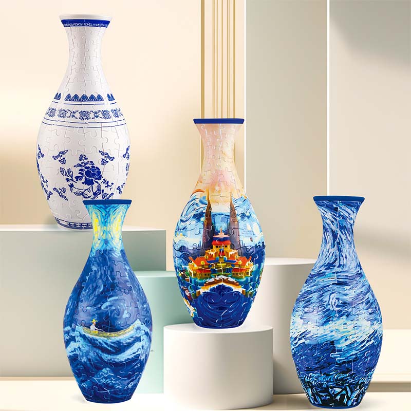 Norvo | 3D Kunst Puslespill Vase