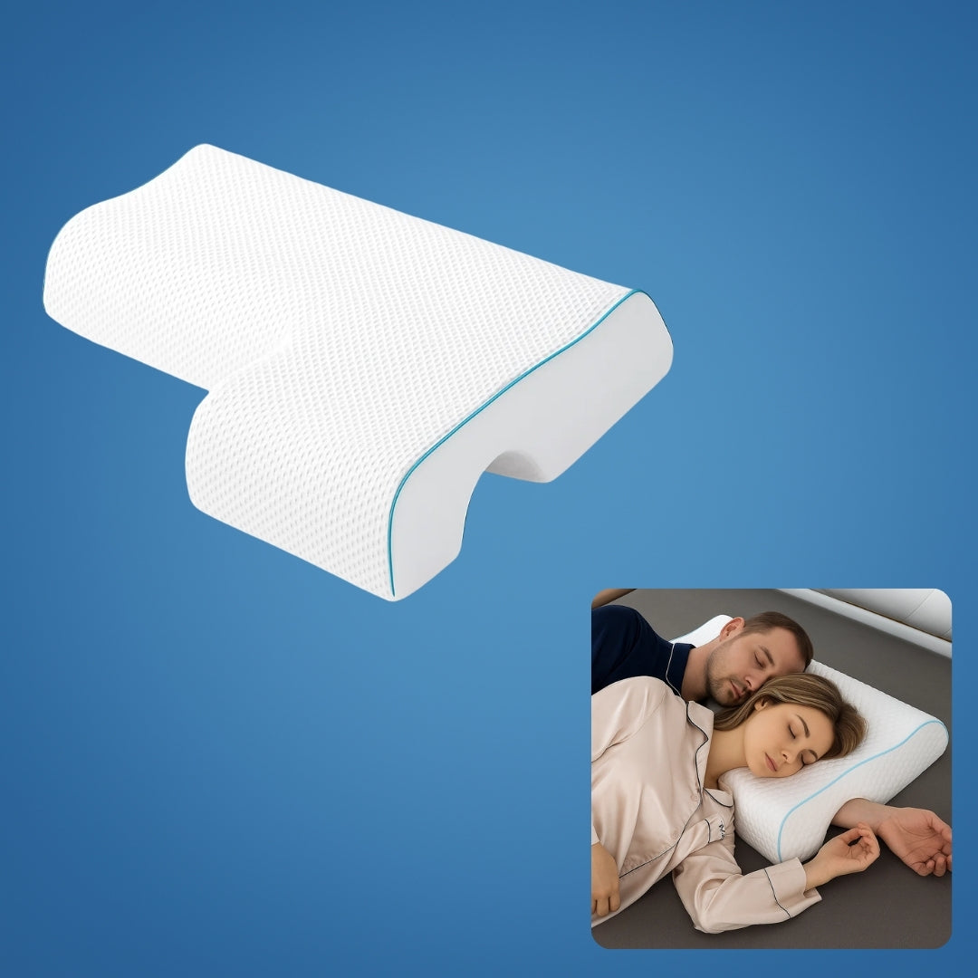 Arm‑Hull Komfort – Ortopedisk Nakke Støtte – Smertelindring – Dypere, Hvilefull Søvn Norvo