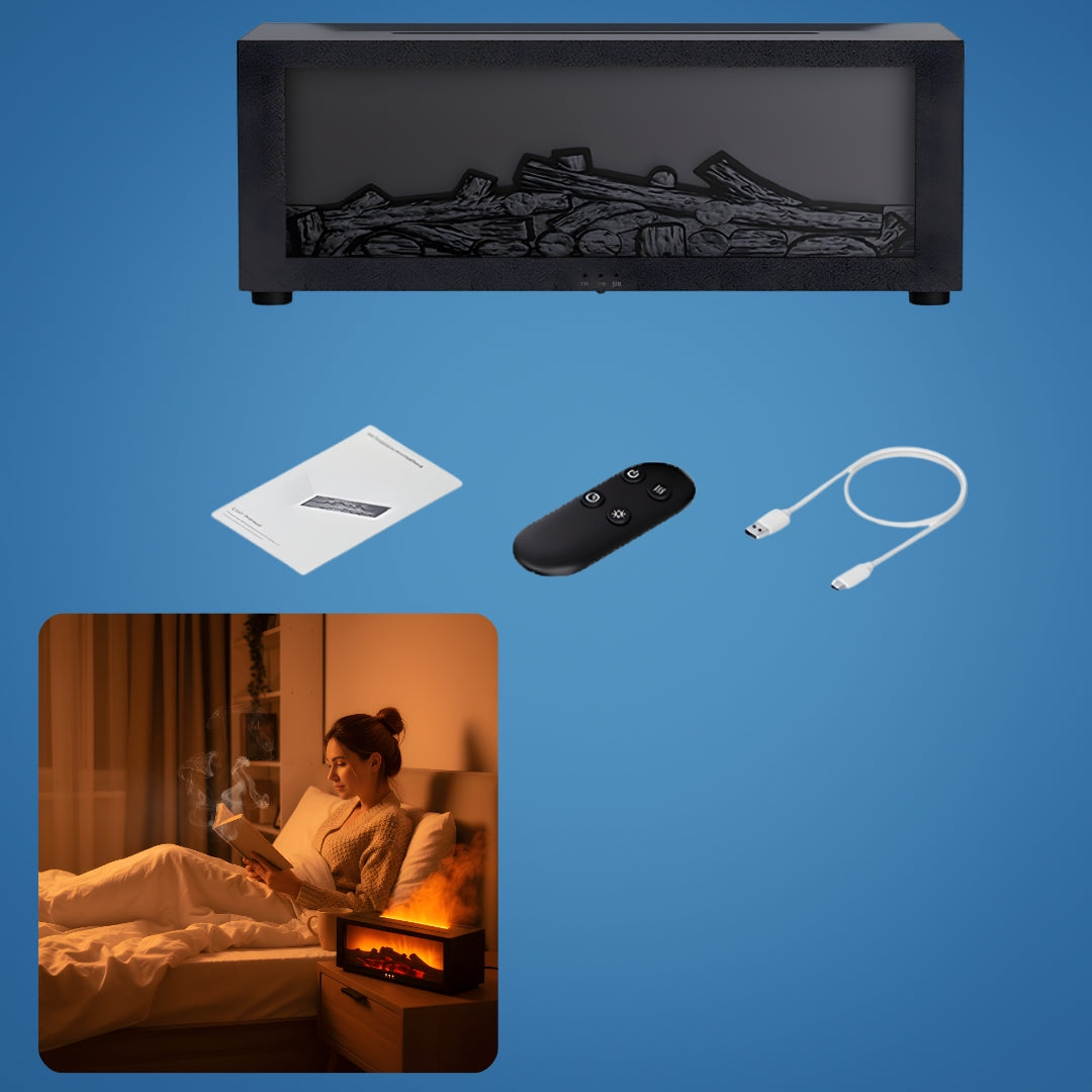 Dyp Søvn & Tørr Luft Lindring – Stille USB-Drevet 150 ml Tank – Soverom & Stue Norvo