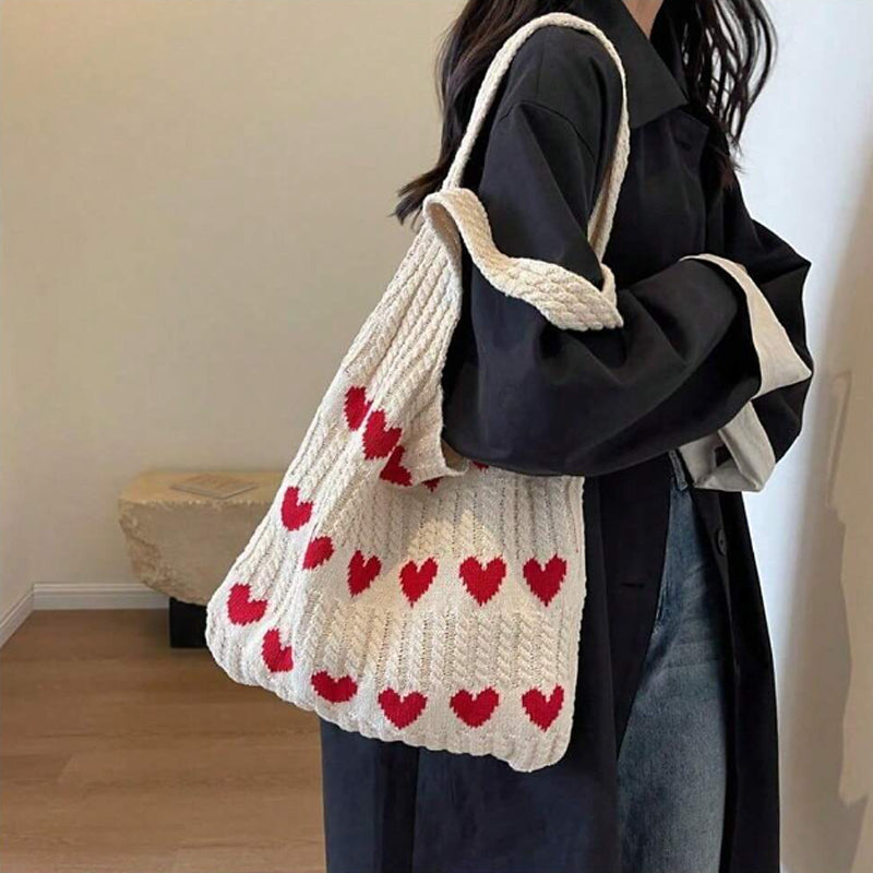 Norvo | Strikk Kjærlighet Tote Bag