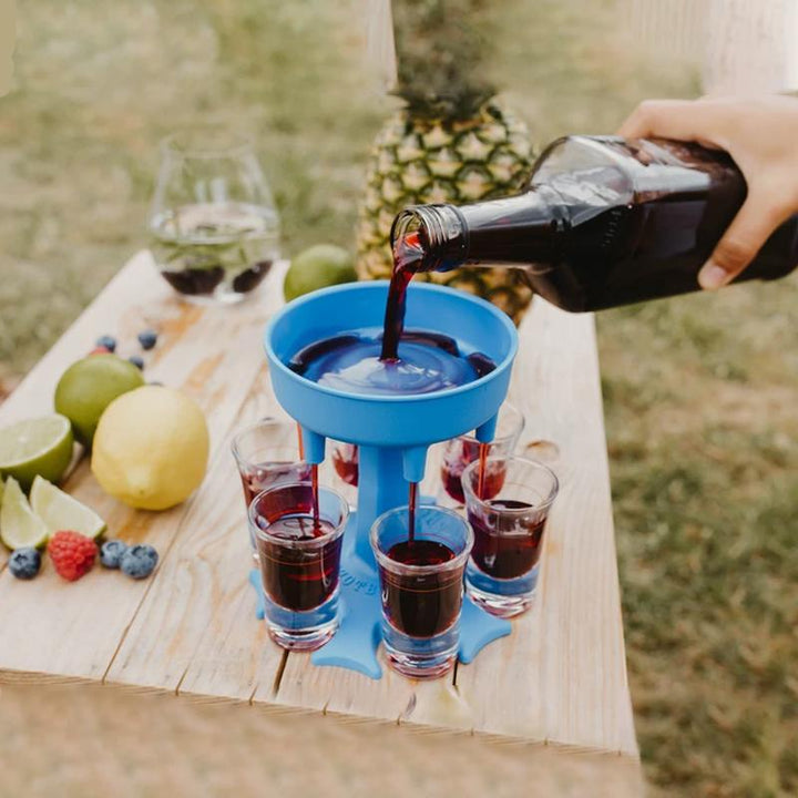 Norvo | 6 Shot Glass Dispenser og Holder