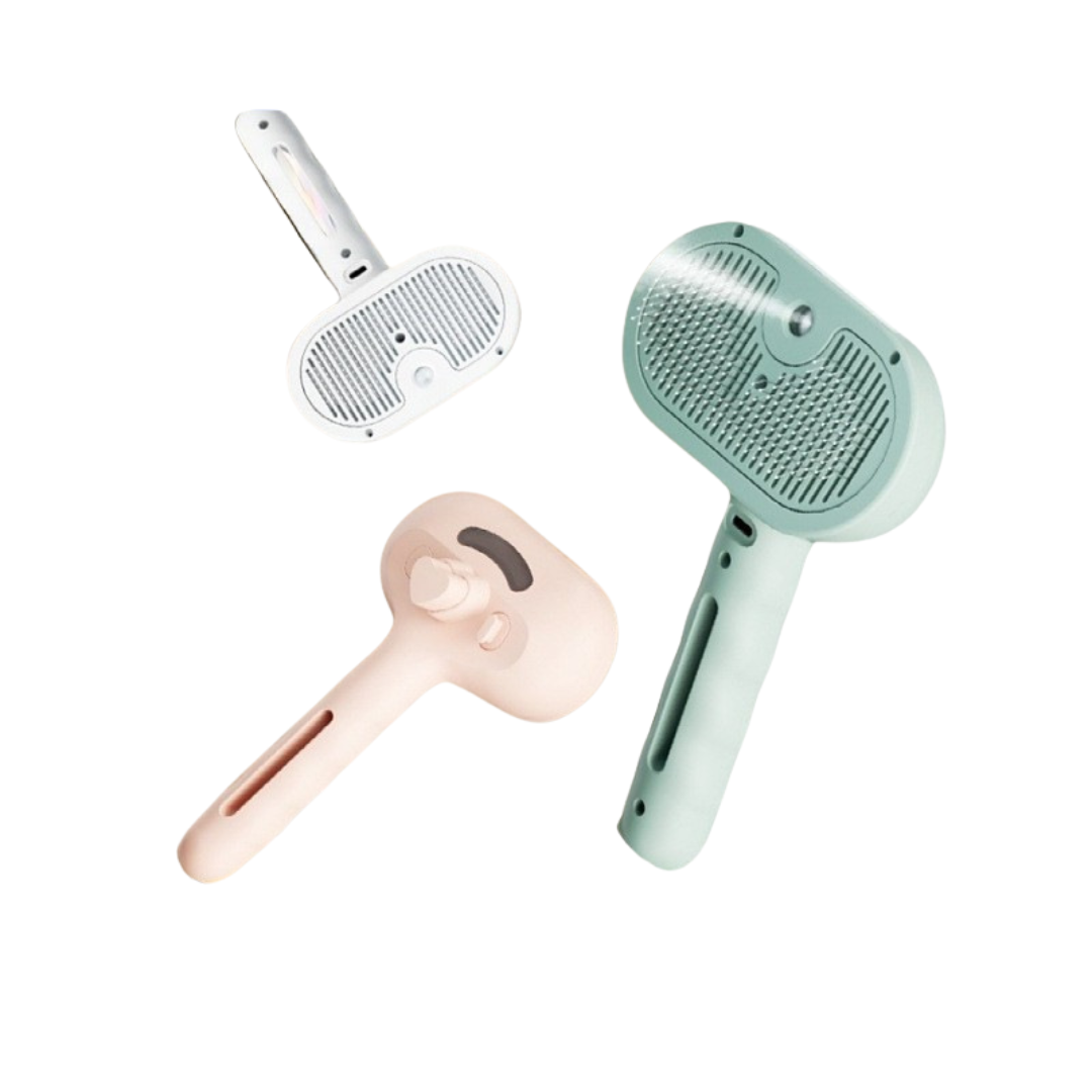 Norvo | Pet Steam Brush for Gentle Grooming Cats and Dogs