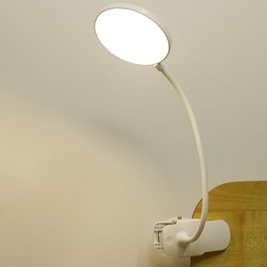 Norvo | Enkel LED Clip Skrivebordlampe Oppladbar Øyebeskyttelse Nattlys