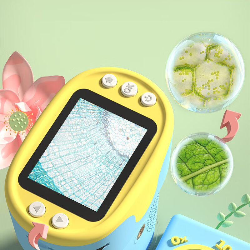 Norvo | Bærbar Mikroskop med Belysning er egnet for hjemmebruk