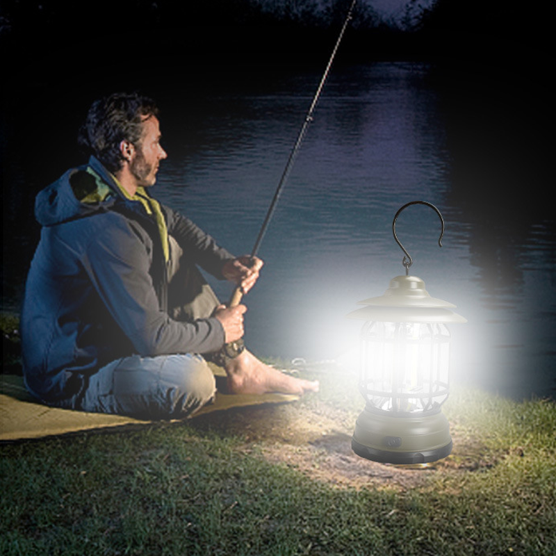 Norvo | Bærbar Retro Campinglampe