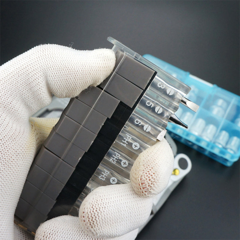 Norvo | Mini skrutrekker kombinasjonssett positiv og negativ